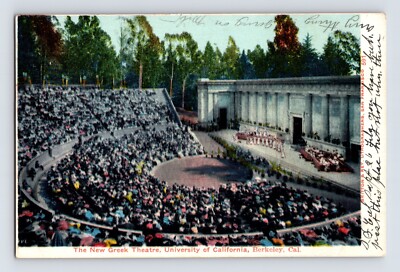 Postcard California Berkeley CA University Greek Theatre 1906 Posted Undivided