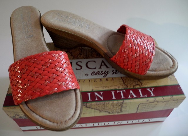 gold weave sandals