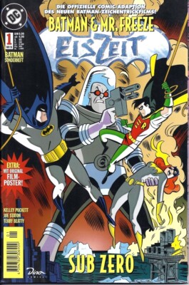 ''EISZEIT'' Batman & Mr. Freeze ungelesene Neuware vom Dino-Verlag November 1998