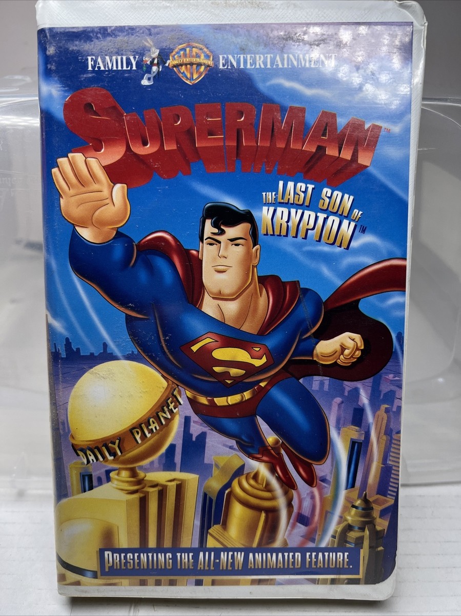 Superman: The Last Son of Krypton (VHS, 1996) Multicolors