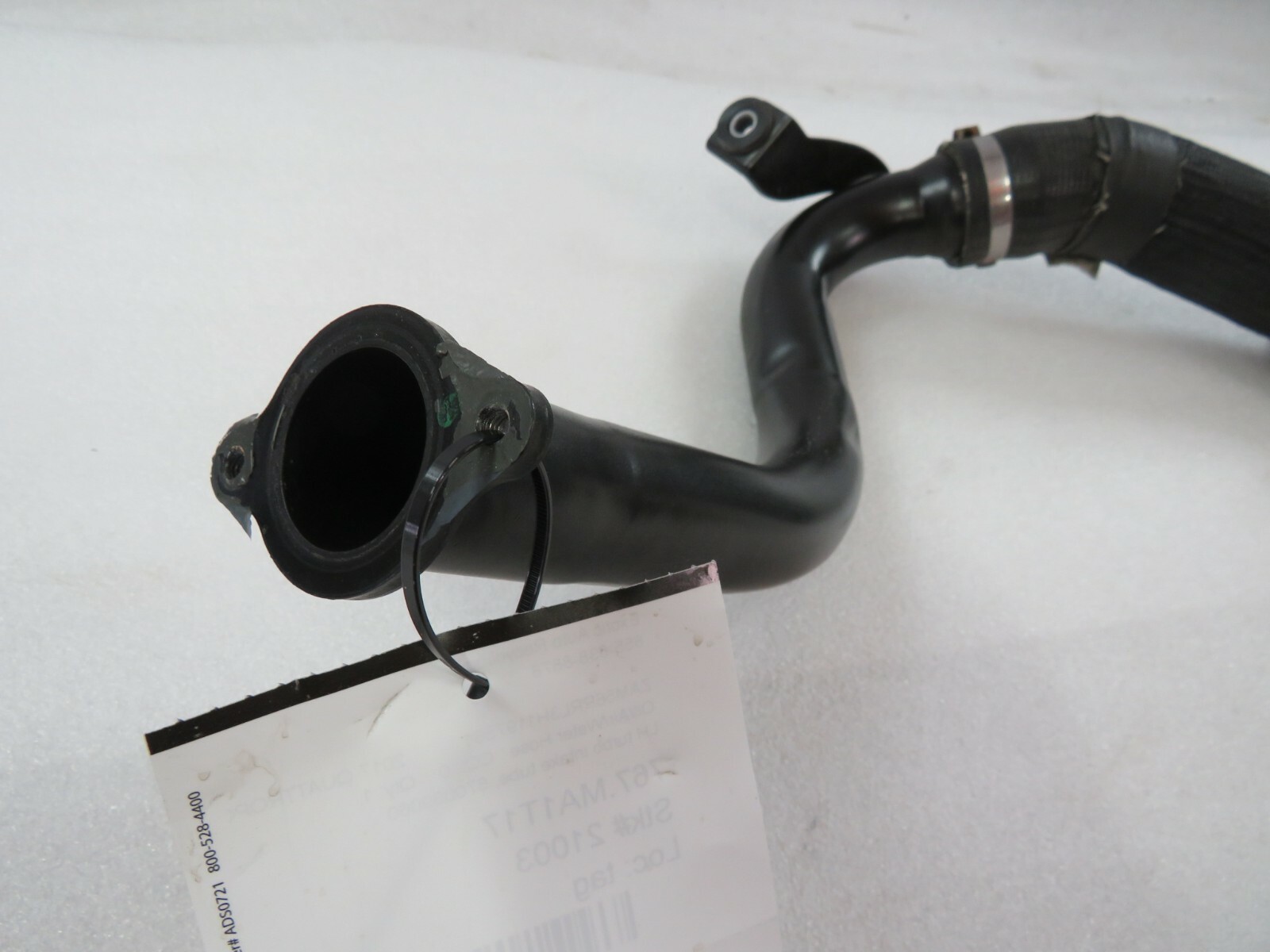 Maserati Quattroporte, LH, Left, Turbo Intake Tube, Used, P/N 670039060