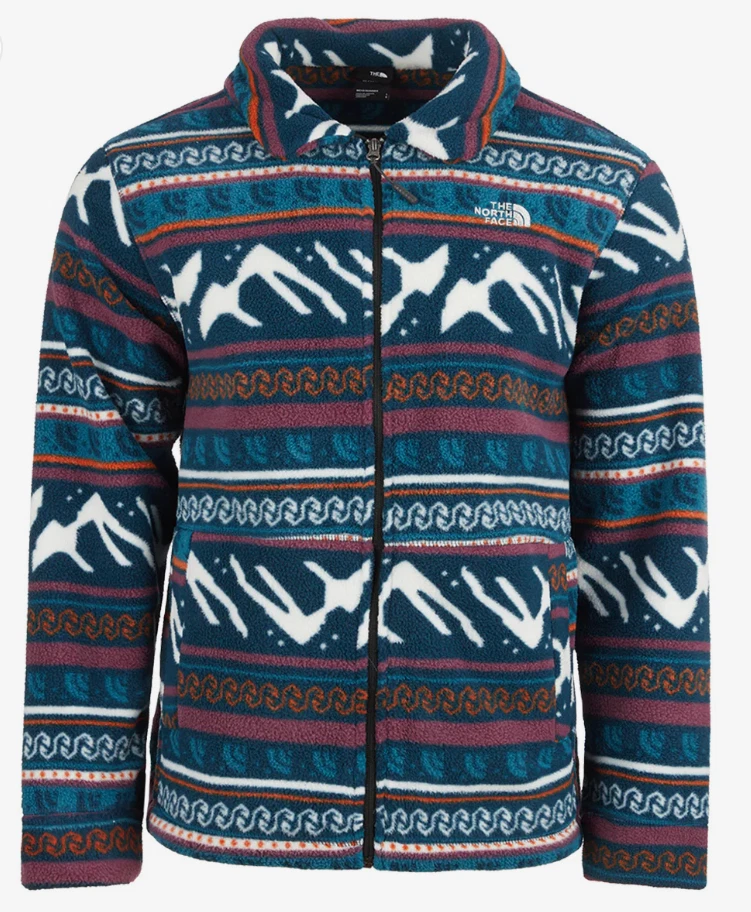 Mens The North Face Peak Sherpa Fleece Full Zip Jacket Coat NF New