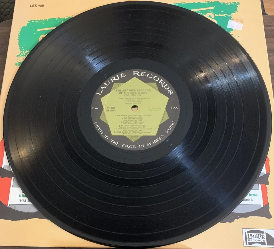 Collector’s Records Of The 50's and 60's Vol. 16 Vinyl Compilation Rare TESTED - Image 2 of 4