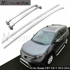 Barra transversal de aluminio para riel de techo CRV CR-V 2012-2016 4 piezas apta para CRV CR-V 2012-2016