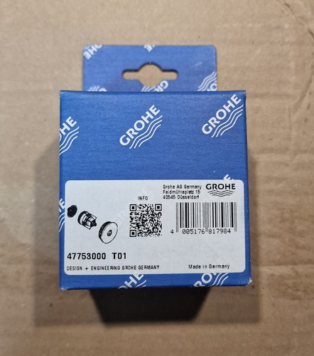 Valvola Antiriflusso Grohe 47753000 - Ricambio Originale Nero, Qualit&agrave; Tedesca