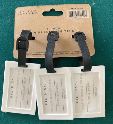2pk Silicone Luggage Tag | SHEIN A