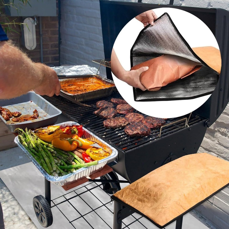 BBQ Blanket BBQ Blanket for Resting Meat Reusable Meat Warmer Bag with