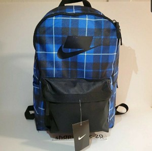 nike plaid backpack