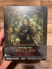 Peter Pan's Neverland Nightmare w. Steelbook (4K UHD + Blu-ray, Region Free) NEW