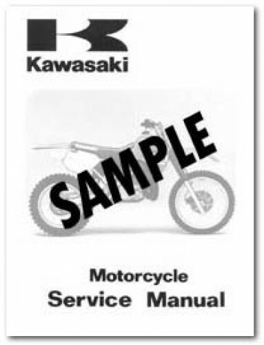1999 Kawasaki EN500C4 Vulcan LTD Motorcycle Owners Service Manual