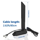 WiFi 6E Antenna 2.4G-6G for PC Desktop Computer PCIe WiFi 6E Card WiFi Router