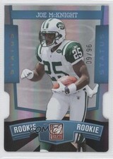 2010 Donruss Elite Rookie Light Blue Status Die-Cut 9/96 Joe McKnight #181 0a7