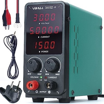 YIHUA 3005D-III Labornetzteil 0-30 V 0-5 A regelbar CC CV 150 W