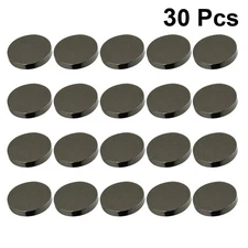 30 Pcs Metal Flat Coat Buttons Zinc Alloy Round Sewing Buttons For Outerwear