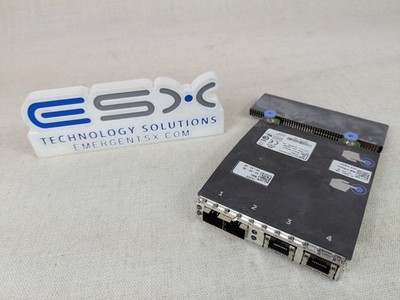 QTY 3 Dell C63DV Intel i350/X520 2x GbE,2x 10G SFP+ NDC Damage SFP port see pics