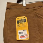 Carhartt Relaxed Straight Rugged Flex Duck Double-Front Dungaree New Tags 40x32  — photo 8