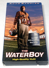 The Waterboy VHS Cassette Movie Adam Sandler Kathy Bates