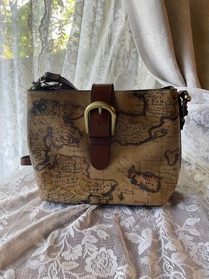 Limited Edition Patricia Nash Satchel- European Map