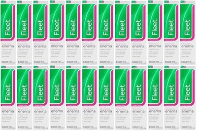 Fleet Bisacodyl Enema Ready To Use 1.25 Oz Pack Of 24