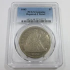1843-P Seated Liberty Dollar — photo from another recent sale