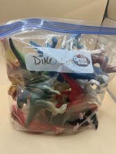 2 lb Lot Plastic Dinosaur Figures   Mixed Dino Toys T-Rex Raptors Prehistoric