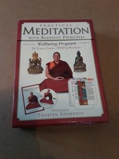 Practical Meditation Wellbeing Program Bundle of 1 DVD With Flash Cards  3 CDs