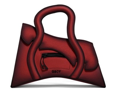 Exclusive Unreleased MSCHF Red to Fade Bag Rare Limited Edition Designer Handbag