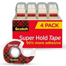 Scotch  Super-Hold Tape 4198, 3/4 in. x 650 in. 19 mm x 16