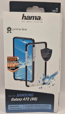 Hama Prime Line Schutzhülle Galaxy A72 5G Anti-Shock  Case Stoßfest TPE