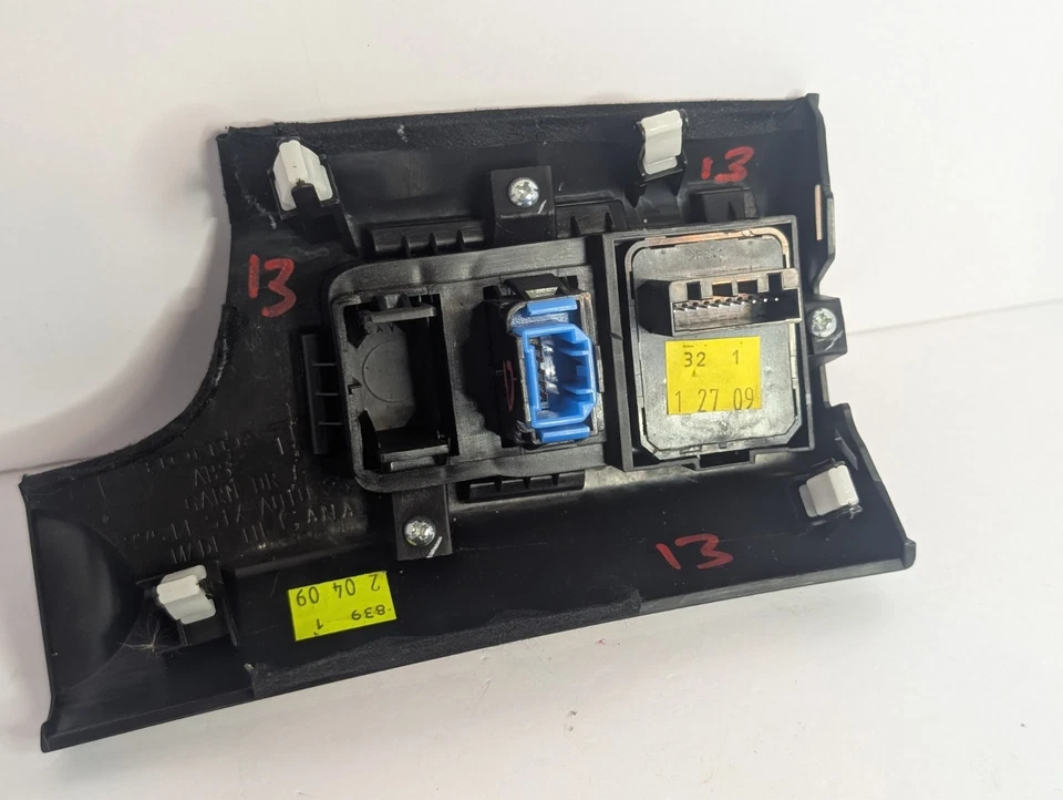 Interruptor de espejo negro OEM🔥2007-2012 Acura MDX botón de palanca de tracción de grano de madera Foto 3 de 4