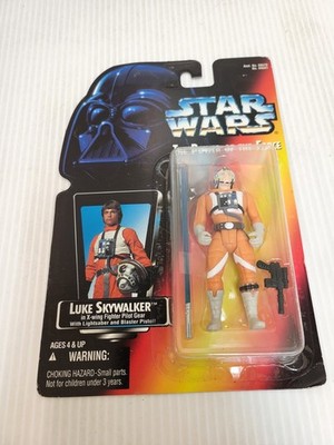 Kenner Star Wars Luke Skywalker X-Wing Fighter Pilot Gear 4'' Action Figure