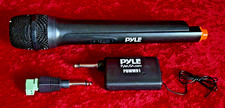 Pyle PDWM91 Portable VHF Wireless Microphone Transmitter Set B8