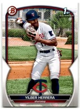 2023 Bowman #BP-86 Yilber Herrera Prospects Minnesota Twins