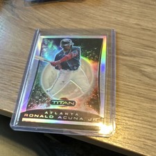 2020 Panini Chronicles - Titan Ronald Acuña Jr. #18 Hyper /299