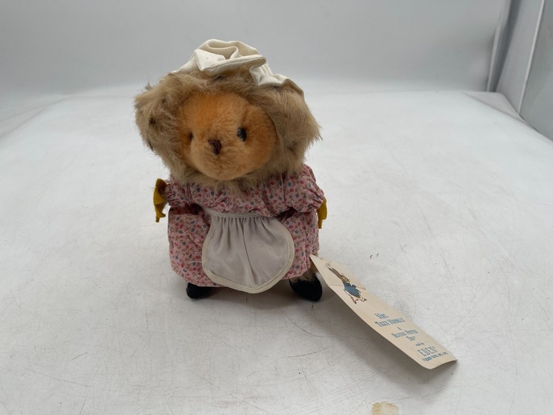 1972 Beatrix Potter Plush Mrs. Tiggy-Winkle Eden Toys Vintage Hedgehog Peter