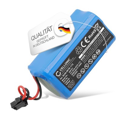 Akku für 14.4V 2600mAh Airis A800 Tesvor Simum 9 T8 Simum 8 S6 Turbo Simum 7