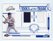 2005 Playoff Absolute Memorabilia Richie Sexson Tools of the Trade Blue /150