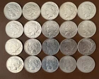 Roll of 20 US Silver Peace Dollars 1922 - 1926