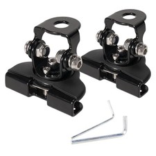 LED Light Bar Mounting Bracket 2PCS Universal Adjustable A Pillar Led Black