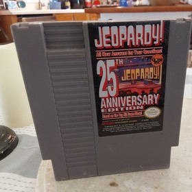 Jeopardy - 25th Anniversary Edition (Nintendo Entertainment System, NES 1990)