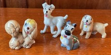 4 Wade Miniatures - Lady & The Tramp