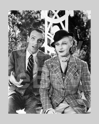 Top Hat (1935) Ginger Rogers, Fred Astaire 16x12 Foto Poster Druck