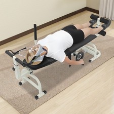 Cervical Stretcher Massage Bed, Full Body Traction Device 330lbs Capacity