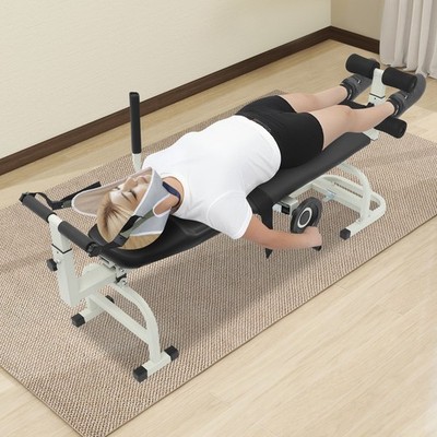 Cervical Stretcher Massage Bed, Full Body Traction Device 330lbs Capacity