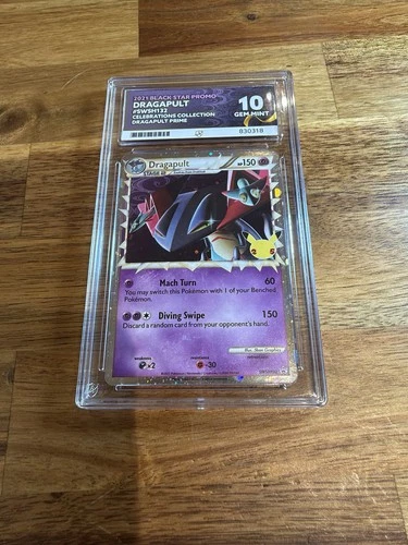 Dragapult SWSH132 Black Star Promo Ace 10 Perfect Subgrades