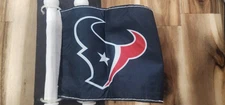 Houston Texans NFL Licensed Team Promark Ambassador hood/Trunk Flags Set 2 New