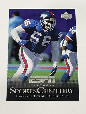 2005 Upper Deck ESPN Football SportsCentury - Lawrence Taylor - New York Giants