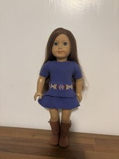 American Girl Saige 18-inch Doll Girl of the Year 2013, Clean Condition