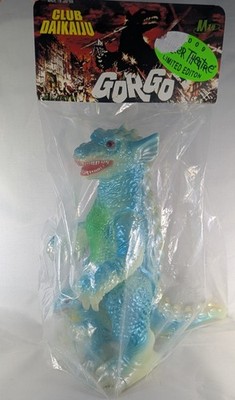 2009 M1 Club Daikaiju GORGO GID Figures CHILLER THEATRE Ltd Ed Sofubi RARE! NEW