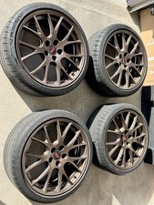 2020 Subaru WRX STI Series White Wheels Subaru & BBS RG 19x8.5 offset 53